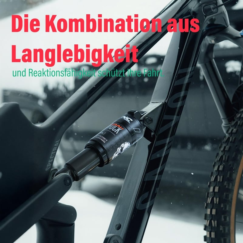 CNCLOL Kerékpár Hátsó Lengéscsillapító 120-200mm MTB E-Bike Hidraulikus