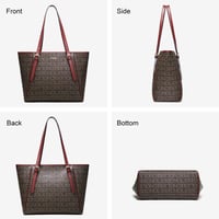 Cnolés Női Bőr Kézitáska Válltáska - Barna Hobo Stílusú Táska Felső Fogantyúval, Elegáns Tote Bag Hölgyeknek 5