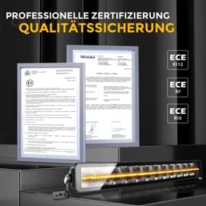 CO LIGHT 22" LED Munkalámpa Autóhoz SUV-hez Offroad 12V 24V 12000LM ECE