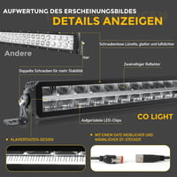 CO LIGHT 22" LED Munkalámpa Autóhoz SUV-hez Offroad 12V 24V 12000LM ECE 2