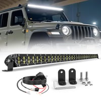 CO LIGHT 32" LED Fényhíd 25000LM Dupla Sor 6D Lencse 12V/24V IP68 Vegyes Fénynyaláb Traktorhoz, 4x4 Terepjáróhoz, Teherautóhoz, Lakóautóhoz 1