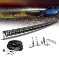 CO LIGHT 44 Inch Ívelt LED Munkalámpa 12V Autó Traktor SUV ATV UTV Terepjáró Fényszóró 9