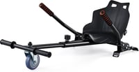CO-Z Hoverboard Hoverkart Go-Kart ülés szék 6,5 8,5 10 colos önkiegyensúlyozó rollerhez, fekete 1