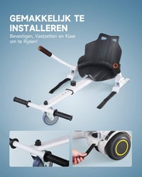 CO-Z Hoverboard Ülés Go-Kart Seat 6.5 8.5 10 Colos Önegyensúlyozó Roller 9