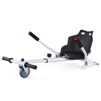 CO-Z Hoverkart sedadlo na hoverboard pre 6,5/8/10-palcové modely – biele 1