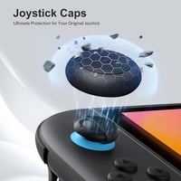 CoBak Nintendo Switch 2 hordtáska 3in1 szett üvegvédelem és hüvelykujj fogások 7