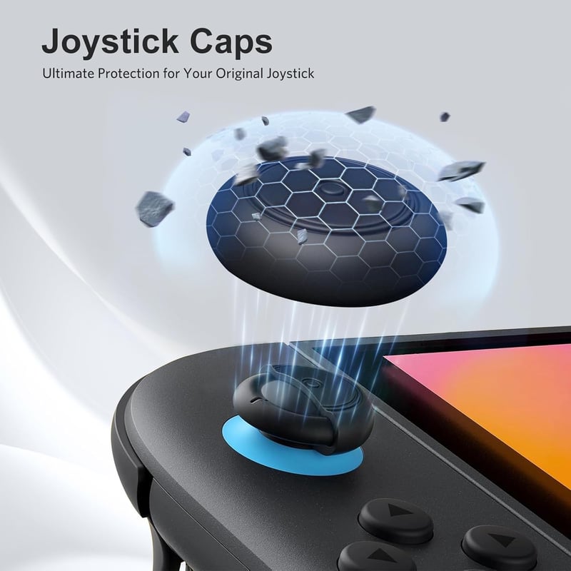 CoBak Nintendo Switch 2 hordtáska 3in1 szett üvegvédelem és hüvelykujj fogások