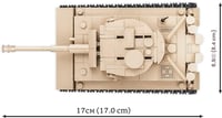 Stavebnica COBI 2710 Tiger - Model tanku v púštnej pieskovej farbe, vojenská hračka pre deti 2