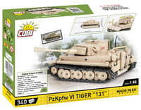 Stavebnica COBI 2710 Tiger - Model tanku v púštnej pieskovej farbe, vojenská hračka pre deti 5