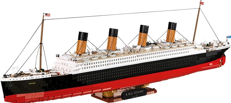 COBI RMS Titanic kolekcionarski model za slaganje u mjerilu 1:300 - set od 3260 dijelova