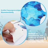 COCHIE Világító Tengeri Állatok Falmatrica Gyerekszobához Fluoreszkáló Dekoráció 7