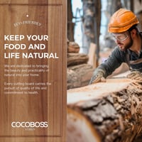 COCOBOSS Krájacia doska s podnosom na omrvinky 44,5x30x6 cm, akáciová krájacia doska s 3 zbernými miskami, veľká drevená kuchynská doska 7