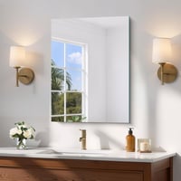 COFENY Frameless tükör 60x45 cm, pattanásmentes fürdőszobai fali tükör 1