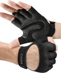 COFIT Légáteresztő Edzőkesztyű Csúszásmentes Wrist Support Férfi Női Edzéshez 1