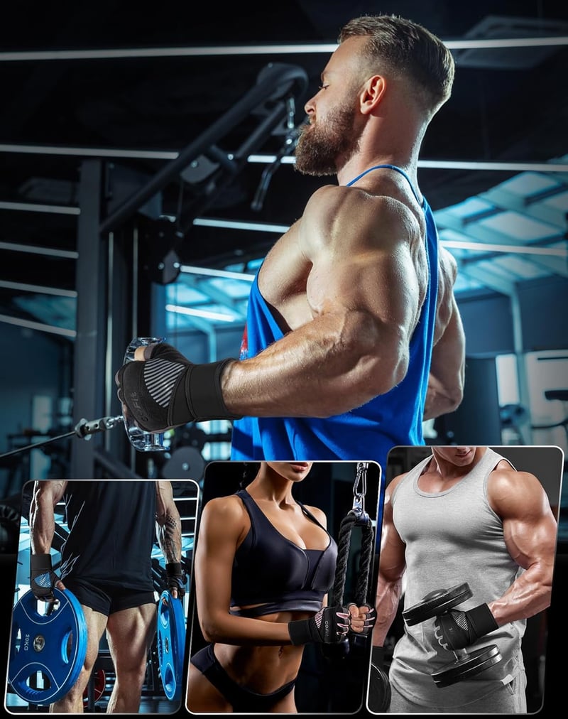 COFIT Légáteresztő Edzőkesztyű Csúszásmentes Wrist Support Férfi Női Edzéshez