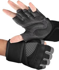 COFIT Légáteresztő Edzőkesztyű Csúszásmentes Wrist Support Férfi Női Edzéshez 1
