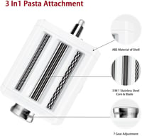 COFUN KitchenAid Pasta Készlet - Tésztahengerl, Spagetti és Fettuccine Vágó 6