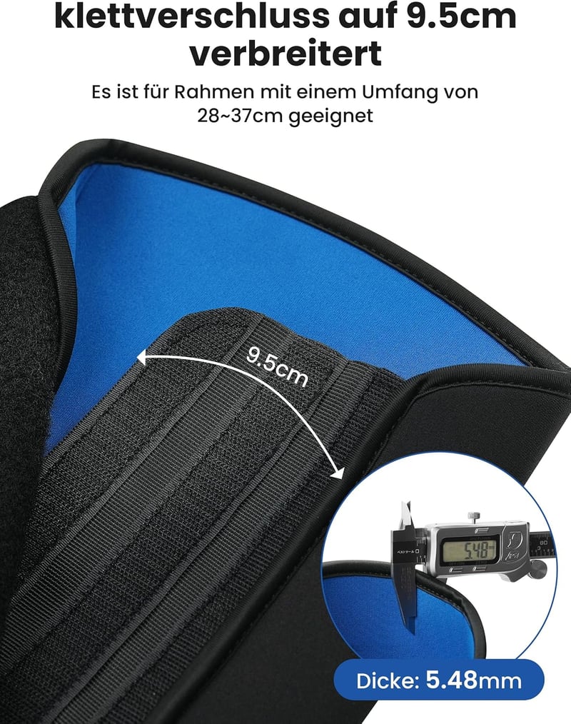 COICER E-Bike Akkumulátor Védőtok 28-45 cm Kerülethez Univerzális