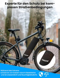 COICER E-Bike Akkumulátor Védőtok 28-45 cm Kerülethez Univerzális 4