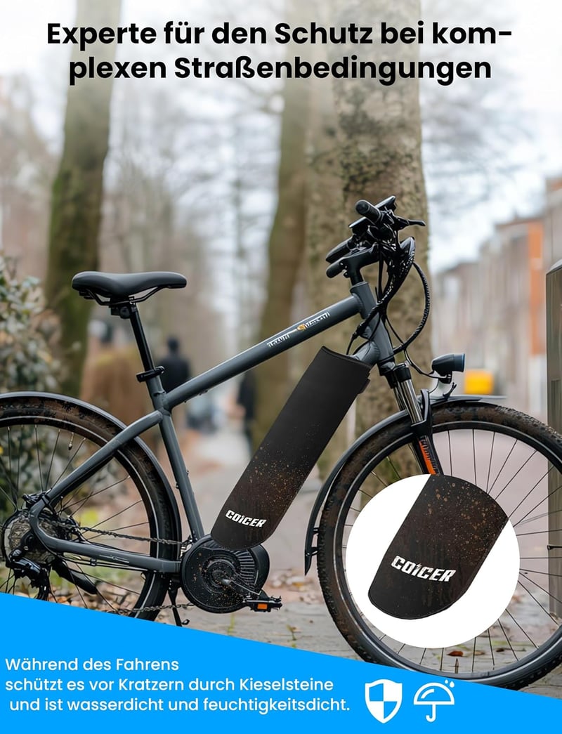 COICER E-Bike Akkumulátor Védőtok 28-45 cm Kerülethez Univerzális