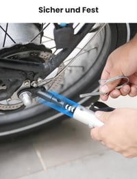 COICER Závesné zariadenie na príves za bicykel, ťažná tyč na bicykel, spojka na príves pre psov 4