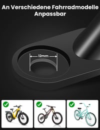 COICER Závesné zariadenie na príves za bicykel, ťažná tyč na bicykel, spojka na príves pre psov 2