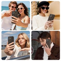 Coiwxmoi Leopard iPhone 17 szilikon tok, leopárd mintás - zöld borostyán 7