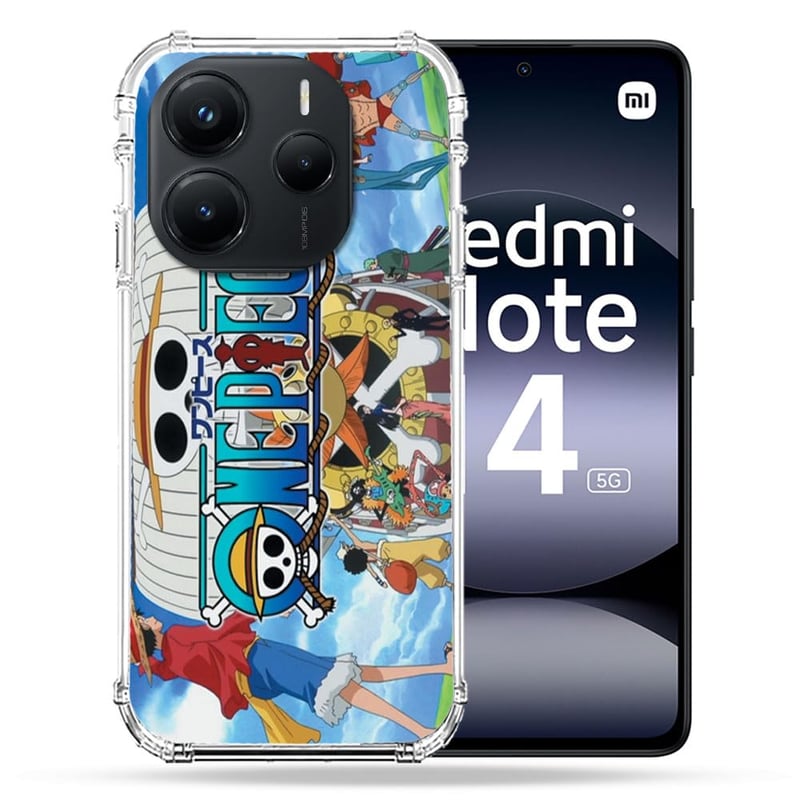 Husă de protecție întărită Cokitec pentru Xiaomi Redmi Note 14 5G – Model Manga One Piece Sunny