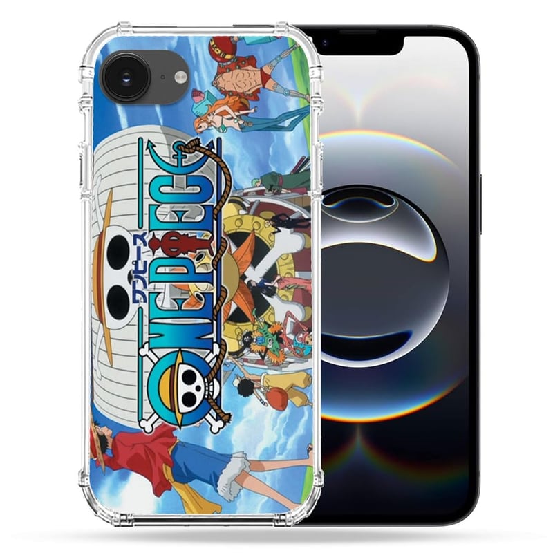 Husă Cokitec ranforsată pentru iPhone 16e – Design One Piece Sunny Manga, protecție anti-șoc