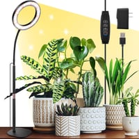 COKOLILA 80 LED növénylámpa teljes spektrum, 360° forgatható, időzítővel - One Head Desk Plant Lamp 1