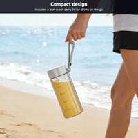 COKUNST Mini hordozható turmixgép smoothie készítő - 500 ml, 22000 rpm 7