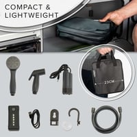 Colapz USB Akkumulátoros Kempingzuhany - Hordozható Kerti Zuhany Sátorhoz, Lakóautóhoz, Karavánhoz 2