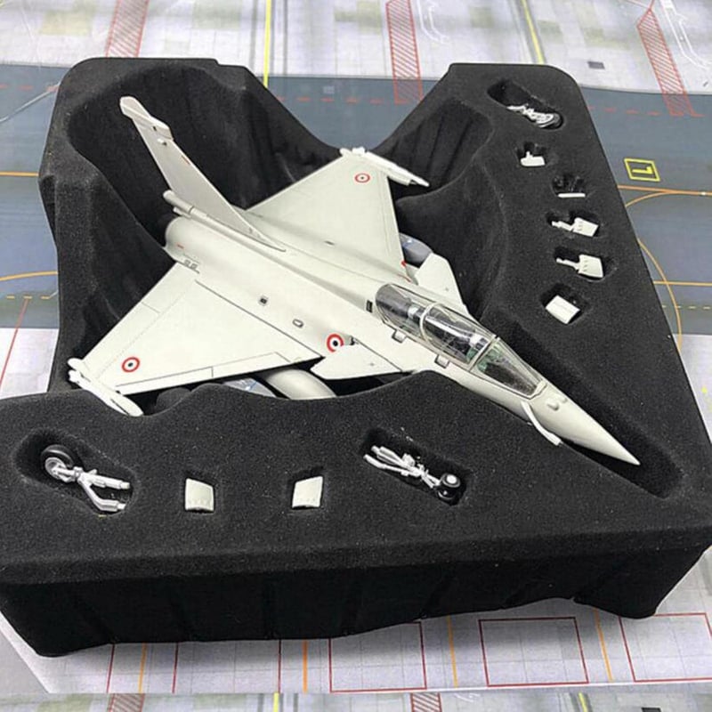 Colcolo 1/72 Rafale Repülőgép Ötvözet Modell Kiállítási Állvány