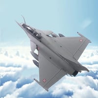 Colcolo 1/72 Rafale Repülőgép Ötvözet Modell Kiállítási Állvány 5