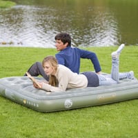 Nafukovacia posteľ pre hostí Coleman Comfort Airbed pre 2 osoby, 188x137x22 cm, nosnosť max. 295 kg, na vnútorné aj vonkajšie použitie, kemping, festival, zelená 3