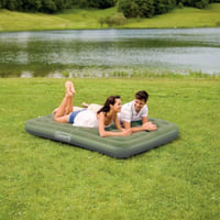 Nafukovacia posteľ pre hostí Coleman Comfort Airbed pre 2 osoby, 188x137x22 cm, nosnosť max. 295 kg, na vnútorné aj vonkajšie použitie, kemping, festival, zelená 2