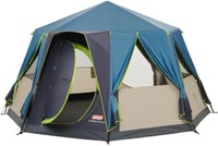Coleman Octagon 8 személyes családi sátor 360° kilátással, acélvázas, vízálló kempingsátor 2