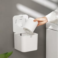 Colist Falra Szerelhető Wc Papír Tartó Öntapadós Vízálló Macskabiztos Nagy 6