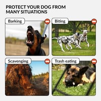 CollarDirect Bőr Kutyaszájkosár Németjuhásznak, Dalmatának, Dobermannnak - Kosár Típusú, Állítható, Légáteresztő, Kényelmes, M-es Méret, Bor 4
