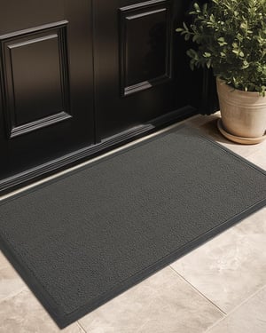 Covoraș de intrare pentru exterior COLOR&GEOMETRY - gri - 80x120 cm