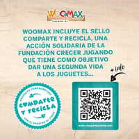 ColorBaby WOOMAX Fa Babaruha Szekrény 3 Akasztóval - Babaházhoz Való Bútor Gyerekeknek 3 Éves Kortól - Fejlesztő Játék 8