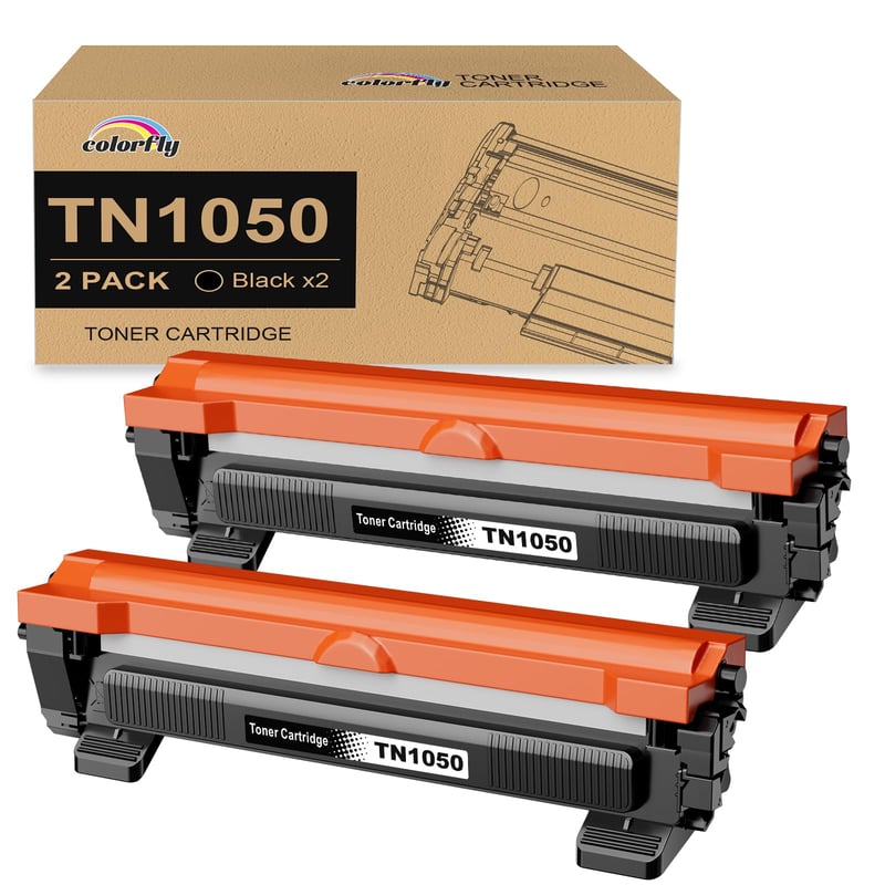 Cartuș de toner compatibil Colorfly TN-1050 negru pentru imprimante Brother DCP