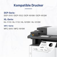 Cartuș de toner compatibil Colorfly TN-1050 negru pentru imprimante Brother DCP 4