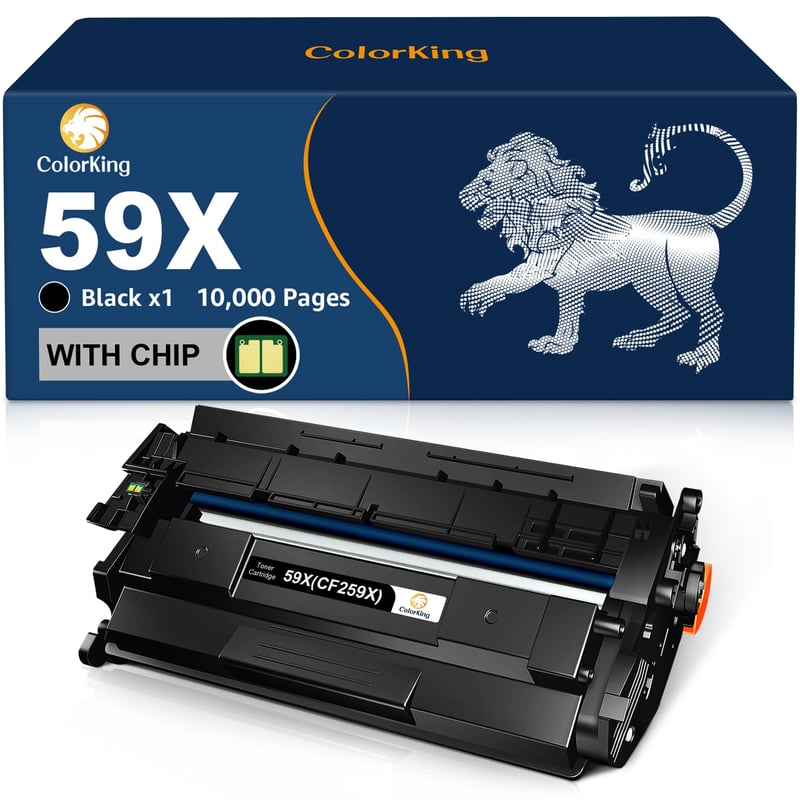 ColorKing 59X Čierny toner HP CF259X CF259A LaserJet Pro M404dw kompatibilná tonerová kazeta