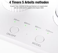 ColorSub elektromos cipőszárító 4 hőfokozattal, szageltávolítás, hordozható 6