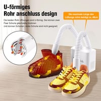 ColorSub elektromos cipőszárító 4 hőfokozattal, szageltávolítás, hordozható 5