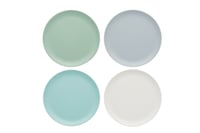 Colourworks Classics Melamínové taniere na šalát a snack v klasických farbách, 4-dielna súprava 1