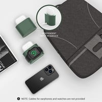 COLSUR 3-in-1 Vezeték Nélküli Töltő Állomás 15W Éjjeli Lámpával és Ébresztőórával iPhone 16/15/14/13/12/11/X/8 Pro Indukciós Töltő 7