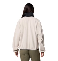 Pulover fleece damă Columbia Sequoia Grove 1/2 Zip - Dark Stone/Negru, mărimea M - Bluză fleece cu fermoar 2