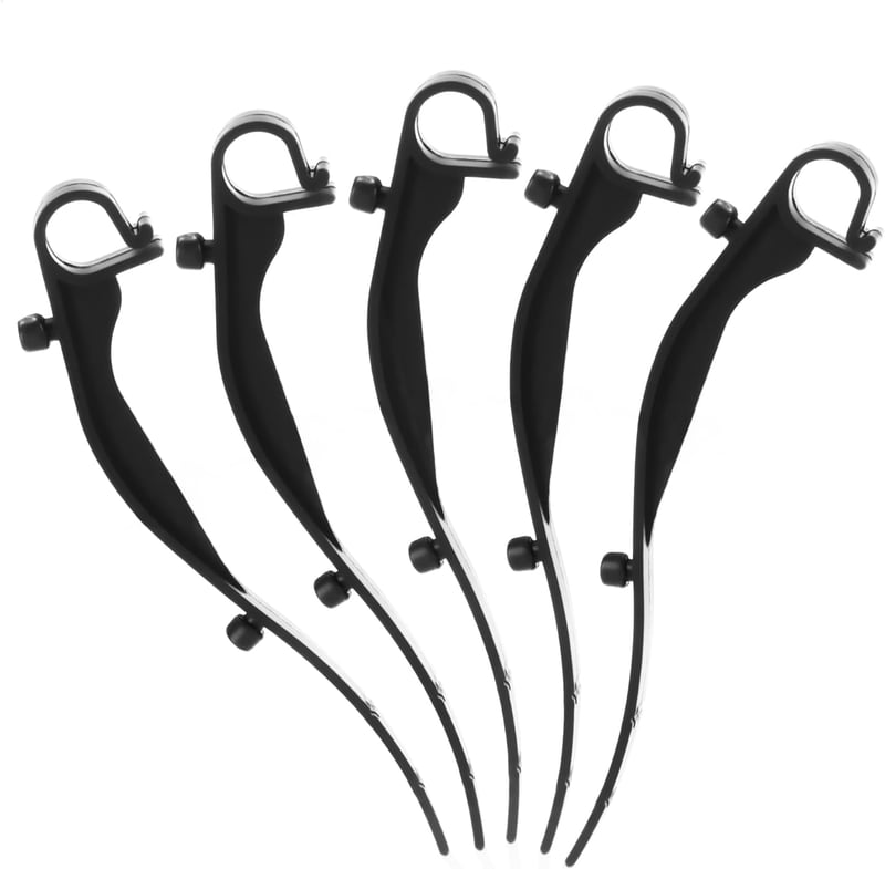 com-four 16 méter Csatornavédő Szett 20 Klippel, Levélvédelem Ereszcsatornához - Set of 4 - roll 16 m / 20 clips